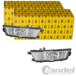 2x HELLA H8 LED NEBELSCHEINWERFER SATZ passend für SKODA RAPID LINKS+RECHTS