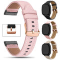 Leder Uhrenarmband Armband für Fitbit Versa 4 Versa 3 Sense 2 1 Ersatzband Strap