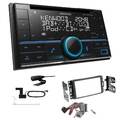 Kenwood DPX-7300DAB Autoradio Bluetooth DAB+ für GM Hummer H3 2005-2013 schwarz