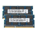 DDR3 RAM 8GB (2 X 4GB) PC3-10600S 1333Mhz SODIMM Notebook Speicher 204Pin Memory