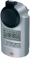 Brennenstuhl Primera-Line Zeitschaltuhr DT IP44 digitale Timer-Steckdose silber