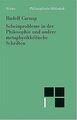 Scheinprobleme in der Philosophie und andere meta... | Buch | Zustand akzeptabel
