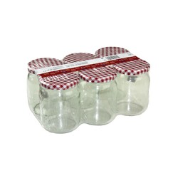 Einmachgläser Marmeladengläser Einweckgläser Sturzgläser mit Schraubdeckel 540ml