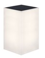 Solar Wandleuchte Bewegungsmelder LED H: 18 cm IP65 4000 K 500 lm außen Lampe