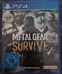 Metal Gear Survive PS4 Spiel Game