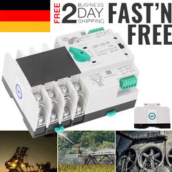 AC 400V 100A 4P Dual Power Transfer Switch PV Typ Automatischer Transferschalter