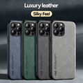 Stoßfeste magnetische Leder TPU Hülle Für iPhone 16 15 14 13 12 11 Pro Max XS 8
