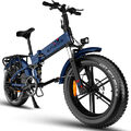 Klapprad Elektrofahrrad 20 Zoll City E-bike 750W 16AH E Mountainbike Fatbike 48V