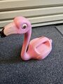 Esschert Design Flamingo Gießkanne rosa Blumen Garten 1,5 Liter aus Kunststoff
