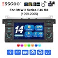 7" 2+64G Carplay Android 13 Autoradio GPS NAV RDS Für BMW 3er E46 318 320 325 M3