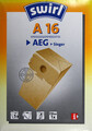 5 Pakete SWIRL Staubsaugerbeutel A 16 - A16 - 25 Beutel / Staubbeutel
