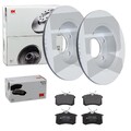 NK BREMSSCHEIBEN 255mm + BELÄGE HINTEN passend für AUDI A6 C5 4B Limo Avant