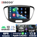 Für Hyundai i10 2007-2013 Autoradio Android 13 Apple Carplay GPS Navi Bluetooth