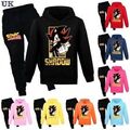 Sonic The Hedgehog Print Kinder Casual Hoodie Trainingsanzug Set Jungen Top Hose
