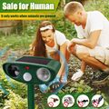 Katzenschreck Ultraschall, Katzenabwehr Solar Ultraschall Tiervertreiber, Hunde~