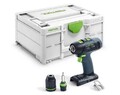 FESTOOL Akku-Bohrschrauber T 18+3 -Basic/Plus HPC/Set im SYS3 M 187 576448