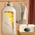 Mini Elektrischer Trockner Tragbarer Wäschetrockner Warmlufttrockner Timer 600W