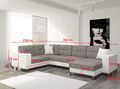 Wohnlandschaft U Form Moderne Wohnzimmer Ecksofa Couch Eck Garnitur Polster U