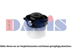 AKS DASIS INNENRAUMGEBLÄSE GEBLÄSEMOTOR passend für NISSAN QASHQAI | 078103N
