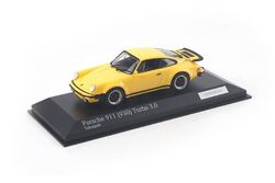 Porsche 911 (930) Turbo 3.0 talbotgelb Minichamps 1 of 200 car.tima EXCLUSIVE 1/