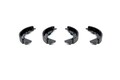 ATE 03.0137-0465.2 Bremsbackensatz Trommelbremse Hinten für OPEL AGILA (A) (H00)