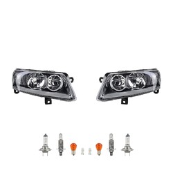 Scheinwerfer Set passend für Audi A6 4F 05/04-09/08 + Leuchtmittel links rechts