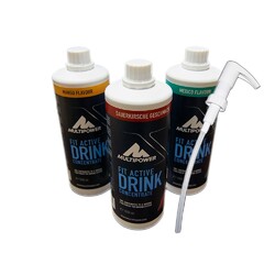 Multipower Fit Active Konzentrat 1L Flasche Mineraldrink und/oder Dosierpumpe