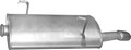 POLMO 19.508 Endschalldämpfer passend für PEUGEOT 206 Schrägheck (2A/C) Auspuff