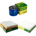 MANN-FILTER Inspektionspaket Filterset für Opel Insignia A Caravan 2.0 Turbo