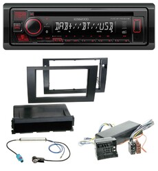 Kenwood MP3 CD USB Bluetooth DAB Autoradio für Audi A4 04-08 B7 Symphony Bose Ak