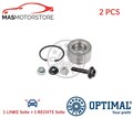 RADLAGERSATZ RADLAGER SATZ PAAR VORNE OPTIMAL 101117 2PCS H NEU OE QUALITÄT