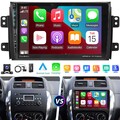 DAB+ 4+64G CarPlay Android Autoradio Für Suzuki SX4 Fiat Sedici 2006-13 GPS Navi
