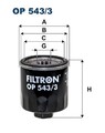 Filtron OP 543/3 Ölfilter für FORD Schmierung