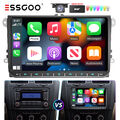 DAB KAM +9" Autoradio Carplay Android 13 BT FM RDS 2+32G Für VW GOLF 5 6 PASSAT