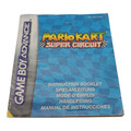 Mario Kart Super Circuit Anleitung -  Nintendo Gameboy Advance GBA - Akzeptabel