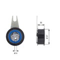 Gates T43041 Spannrolle, Zahnriemen für AUDI SEAT VW Riementrieb