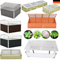 Gewächshaus mit Dach Garten Balkon Schrank Treibhaus Pflanzhaus Anzuchthaus DE
