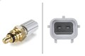 Sensor, Kühlmitteltemperatur HELLA 6PT 009 309-781 für FOCUS III 1 2012-2017