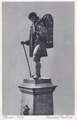 AK  Deutschland Münster Westfalen Kiepenkerl Standbild Statue Hermann Lorch !!!