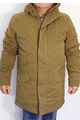 Anerkjendt Herren winter Jacke Parka 2-in-1 Braun Kapuze warm Gr 52 XL NEU HA14