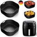 2Pcs Airfryer Zubehör Silikonform Für Heißluftfritteuse Silikoneinsatz Air Fryer