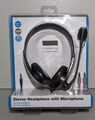 Stereo Headset Kopfhörer mit Mikrofon für Chat und Musik Vivanco 36671
