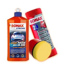 SONAX Xtreme Ceramic Polish All-in-One Politur & Versiegelung- Set inkl. Zubehör