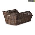 Basil Cento Fahrradkorb Gepäckträgerkorb hinten Rattan-Look Braun