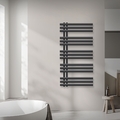 Iron EM Radiator Handtuchheizkörper Heizkörper Badheizkörper Anthrazit 60x120cm
