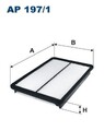 FILTRON Luftfilter AP 197/1 für KIA HYUNDAI