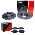 MAXGEAR BREMSSCHEIBEN 240mm + BELÄGE HINTEN passend für OPEL CORSA C + TIGRA TT