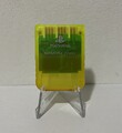 Playstation 1 Memory Card - PS1, PSX Speicherkarte - 1MB - Original Sony - Gelb