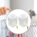 Automatischer Vogelwasserspender für Käfig, Papagei, Kanarienvogel,