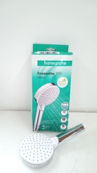 hansgrohe Crometta - wassersparender Duschkopf 9 l/min (EcoSmart), Handbrause 
